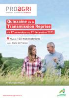 CHAMBRE D'AGRICULTURE : QUINZAINE DE LA TRANSMISSION