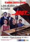 CONCERT "PIANO-TROTTEUR ET VOIX" A ARGY